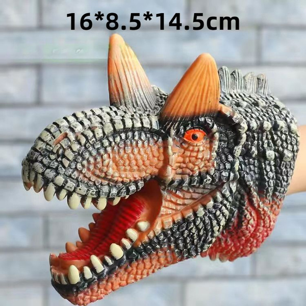 Игрушка на руку перчатка Динозавр, Кукольный Рукозвери - купить с ...