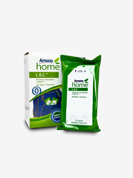 Влажные салфетки, 4 уп/ Amway/ Loc/Amway Home - купить с доставкой по ...
