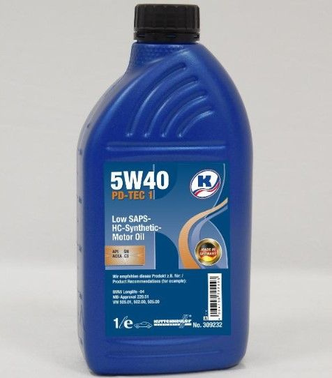 Масло моторное Kuttenkeuler 5W-40 Синтетическое - купить в интернет ...