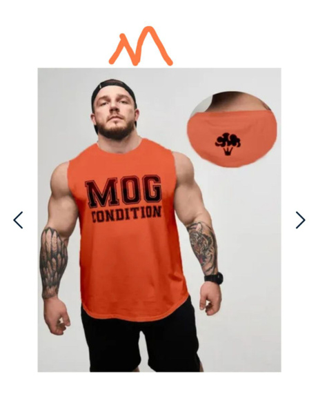 Футболка MASTER OF GAINS, размер 56, цвет апельсин - купить по выгодной ...