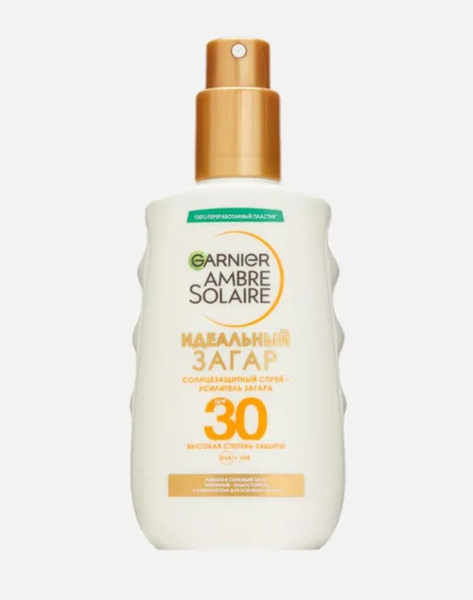 Garnier Солнцезащитный спрей-усилитель загара Ambre Solaire Идеальный ...