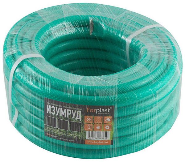 Шланг поливочный Forplast Изумруд, армированный, 1/2'', 20 м (005247 ...