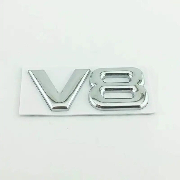 Наклейка шильдик на авто V8 - купить по выгодным ценам в интернет ...