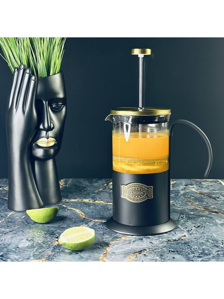 Френч-пресс Lenardi, стеклянный 600 мл - купить с доставкой по выгодным ...