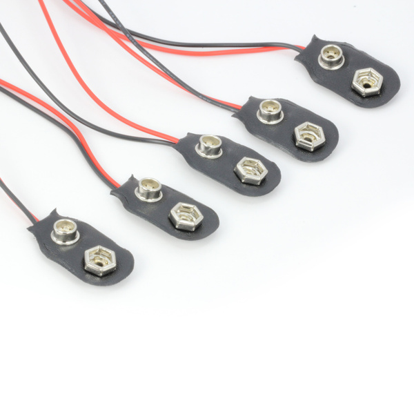 Кабель Разъем для батареи Крона 9V i-образная купить c доставкой на ...