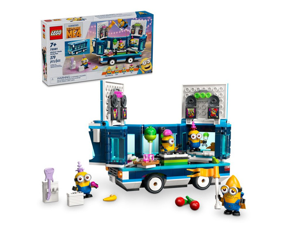 LEGO Despicable Me 4 75581 (Лего Гадкий я 4) Автобус для вечеринок с ...
