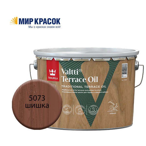 TIKKURILA VALTTI TERRACE OIL масло для террас и садовой мебели ...