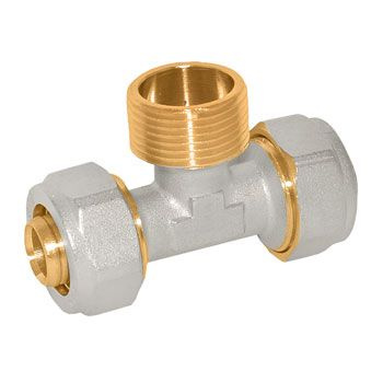 Тройник ST 530011N042020А 1/2 дюйма x 20 мм М-Цанга купить на OZON по ...