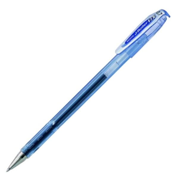 Ручка гелевая Zebra "J-Roller RX", 0,7 мм, тонкий корпус, синий ...