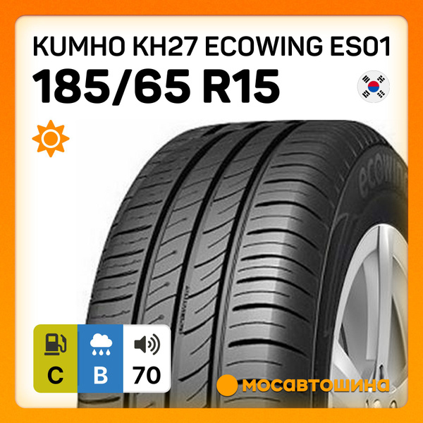 Шины для легковых автомобилей Kumho 185/65 15 Лето Нешипованные ...