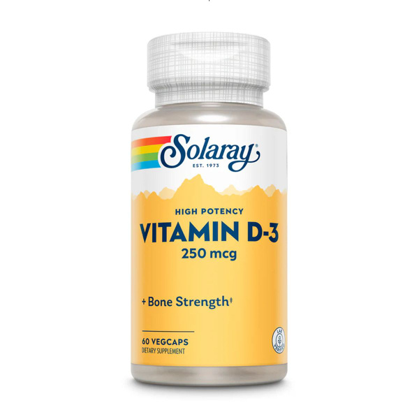 Витамин Д3 Solaray Vitamin D3 100 00 IU, 60 капсул - купить с доставкой ...