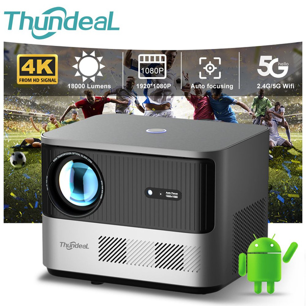 Проектор ThundeaL TDA6 Android-проектор Full HD 1080P 2K 4K Видео для ...