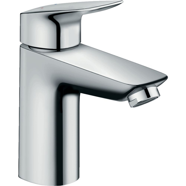 Смеситель Hansgrohe Logis для раковины Латунь Аэратор, Гибкая подводка ...