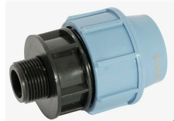 Соединитель 32мм х 1"нр ПНД пластик Unidelta, 3203 - купить по выгодной ...