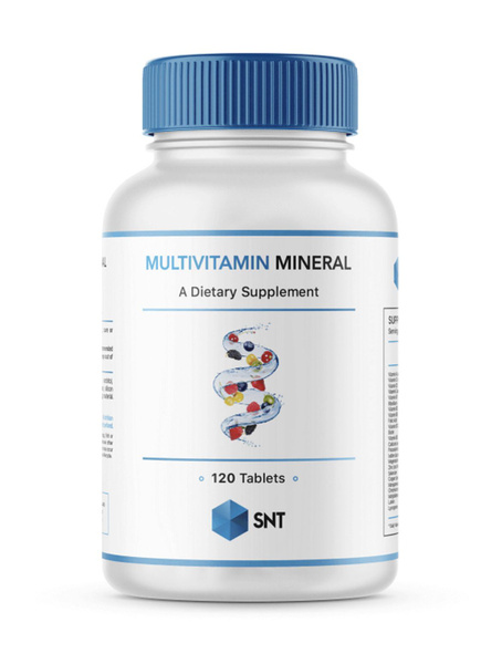 SNT, Multivitamin Mineral, Мультивитамины 120 таблеток - купить с ...