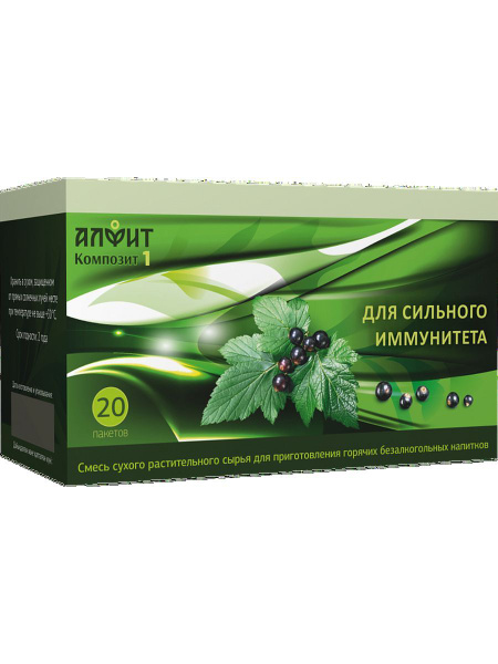 Чай Алфит композит-1 иммуномодулирующий №30, 3шт купить на OZON по ...