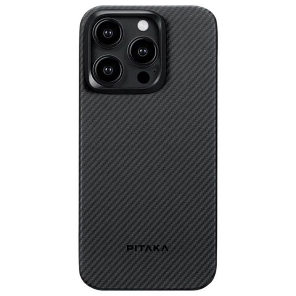 Чехол Pitaka MagEZ Case 4 для iPhone 15 Pro Max, Черный, KI1501PM ...
