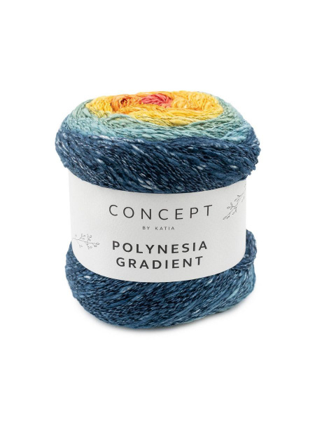 Пряжа градиентная для вязания Polynesia Gradient 300 - купить с ...