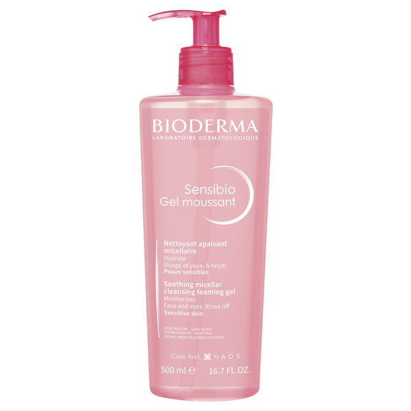 Биодерма Сенсибио Очищающий гель-мусс Bioderma Sensibio Gel Moussant ...