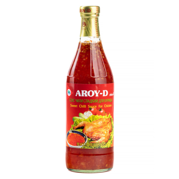 Соус Чили AROY-D сладкий для курицы, 720 мл - купить с доставкой по ...