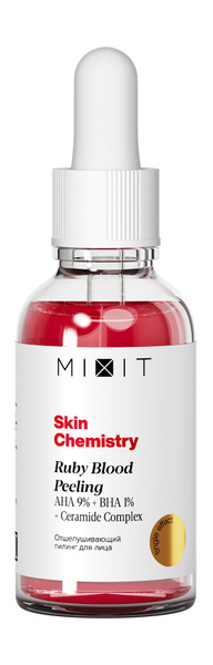 MIXIT Пилинг для лица MIXIT Skin Chemistry отшелушивающий, 30 мл купить ...