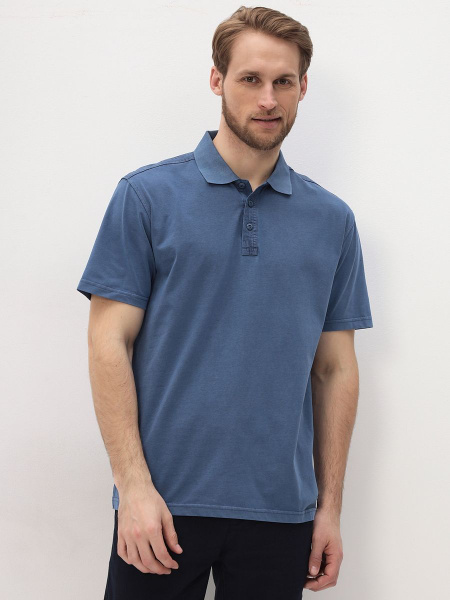 Поло Fine Joyce, размер 54, цвет синий, 100% хлопок - купить по ...