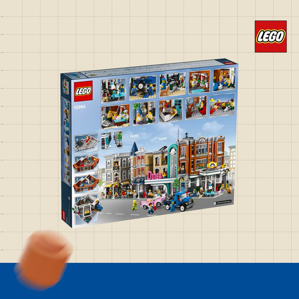 лего Creator Expert серия, LEGO 10264 Corner Garage, lego конструктор ...