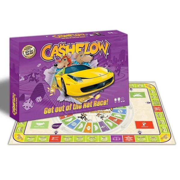 Cashflow Настольная игра Как вырваться из крысиных бегов, финансовая ...