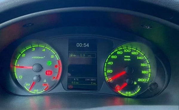 Комбинация приборов Калина, Приора (ваз 2110, 2112, 2111, КАЛИНА-1 ...