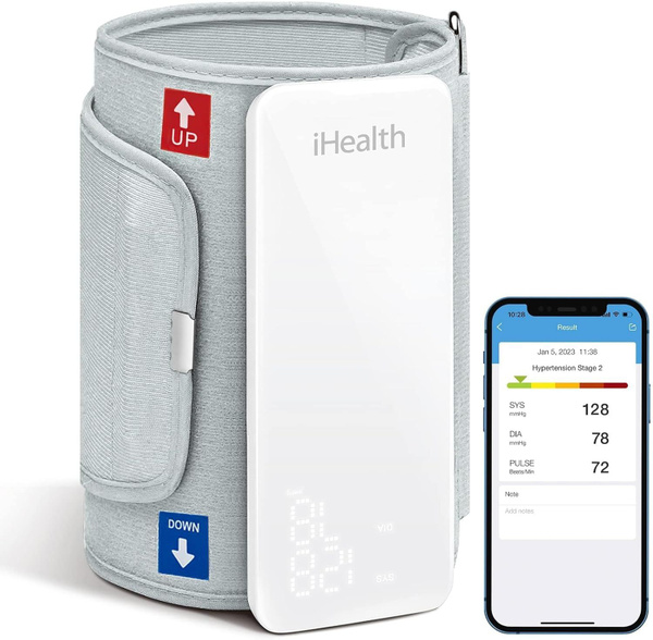 Тонометр iHealth Neo Smart Arm Blood Pressure Monitor с дисплеем и ...
