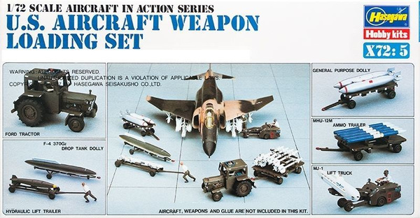 Сборная модель Аэродромная техника для загрузки вооружения ВВС США ...