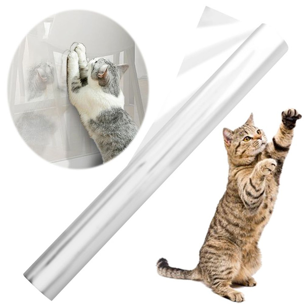 Защитная пленка от кошачьих царапин, прозрачная, подходит для стен и ...