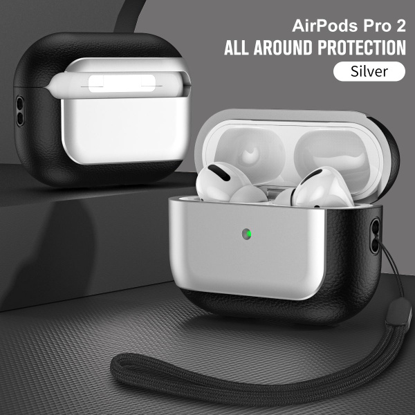 Чехол Для Apple Airpods Pro 2 дерматоглиф, ударопрочный, с Шнурок ...
