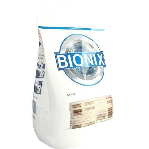 Bionix Стиральный порошок 3000 г 30 стирок Для белых тканей, Для ...