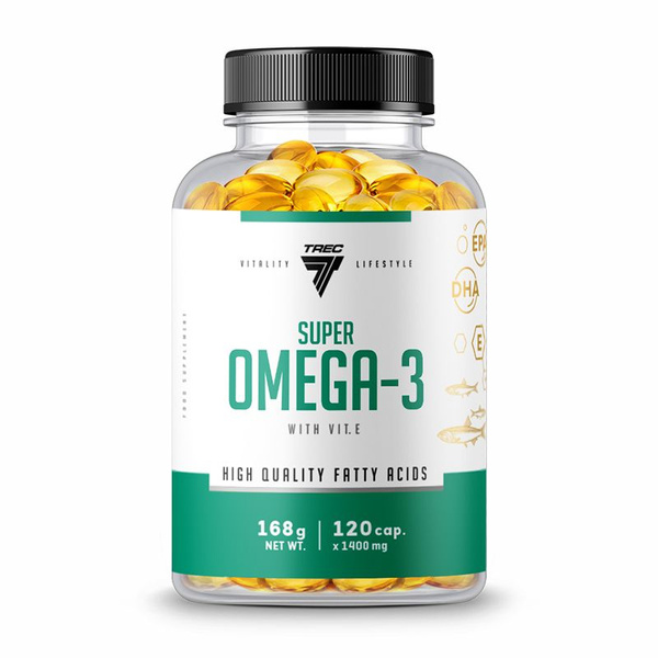 Омега 3 Trec Nutrition Super Omega-3, 120 капс - купить с доставкой по ...