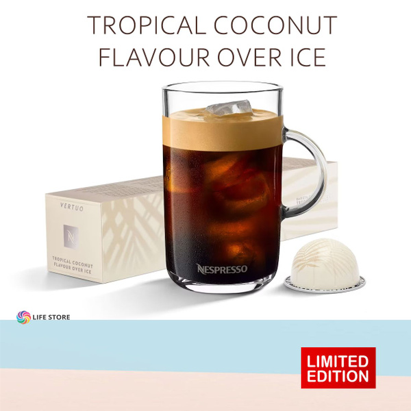 Nespresso Vertuo TROPICAL COCONUT Flavour Over Ice 10 nespresso-vertuo-tropical-coconut-flavour-over-ice-10