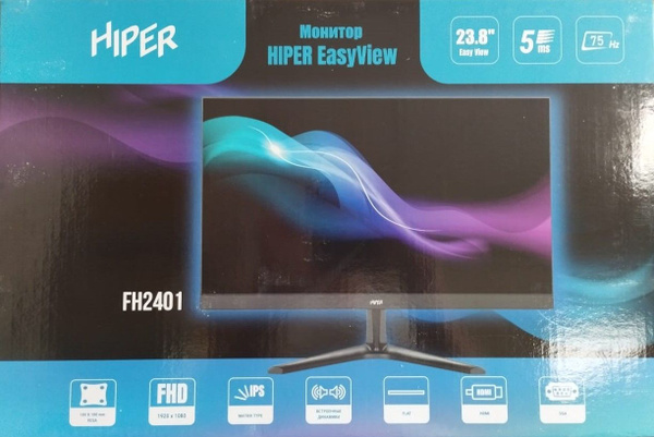 Монитор HIPER EasyView FH2401 23.8" - купить по выгодной цене в ...