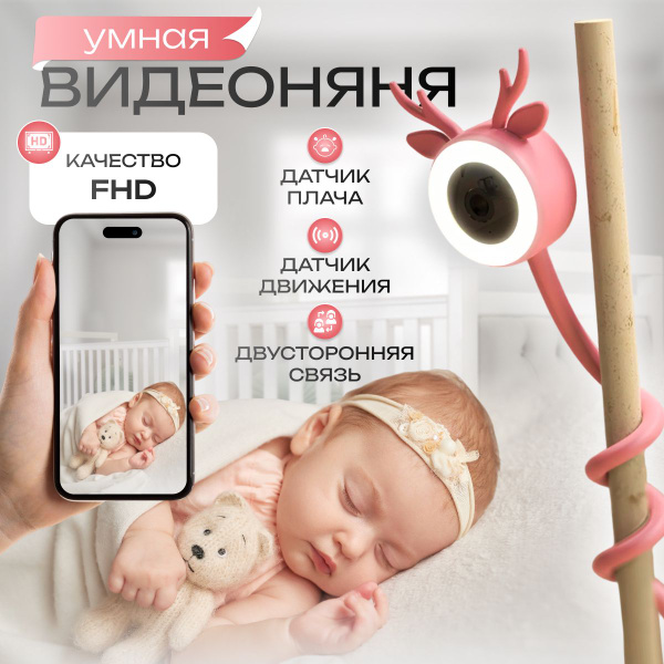 Видеоняня, радионяня HI-DEVICE беспроводная WI-FI купить на OZON по ...