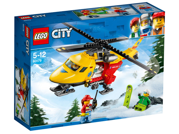 Lego ambulance helicopter 60179 on sale