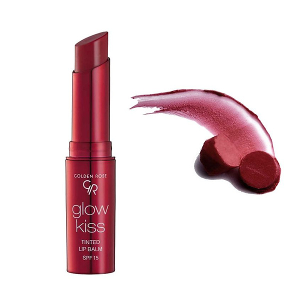 GOLDEN ROSE Тинт-бальзам для губ Glow Kiss Tinted Lip Balm Peach Shake ...