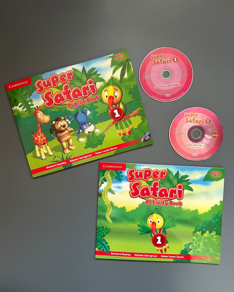 Super Safari 1 Pupils book+Activity book+Диск - купить с доставкой по ...