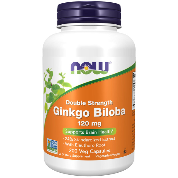 NOW Ginkgo biloba 120 mg, Гинкго Билоба 200 капсул купить на OZON по ...