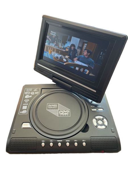 Портативный ДВД EVD плеер 7,8" c TV, FM, Играми купить на OZON по ...