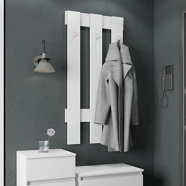 Вешалка настенная ДСВ Мебель Прихожая, 60x10x120 см купить c доставкой ...