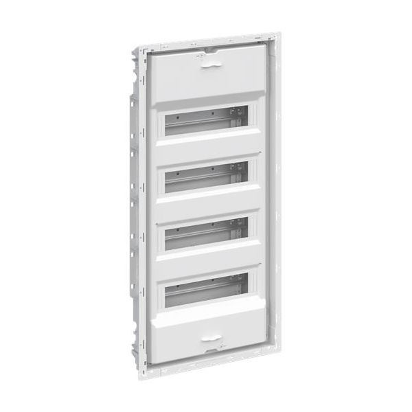 UK648EB Шкаф встраиваемый, без двери, с винтовыми N/PE 722х362x97мм (4 ...