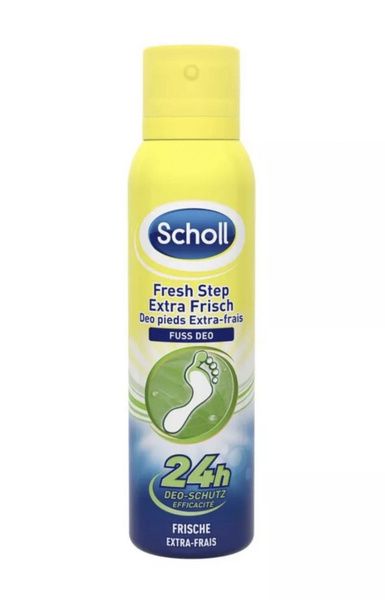 Scholl Дезодорант для ног, 150 мл - купить с доставкой по выгодным ...