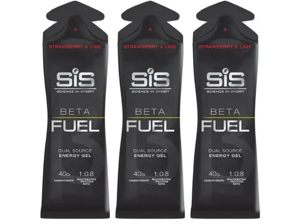 Гель высокоуглеводный SIS BETA FUEL 40g 1:0.8, (апельсин)-3 порции из ...