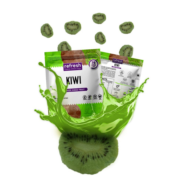 Refresh Chips Freeze Dried Kiwi - сублимированные фруктовые чипсы 30г ...
