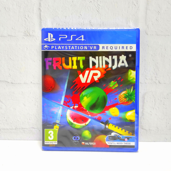 Игра Fruit Ninja VR ENG на диске PS4 / PS5 (PlayStation 4, PlayStation ...