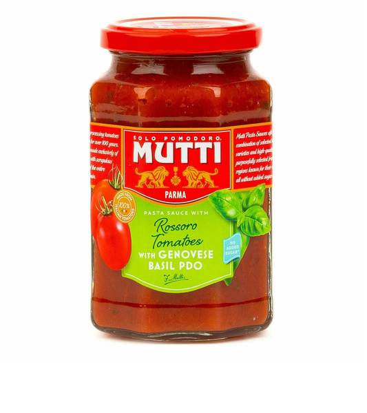 Соус томатный с базиликом, 400 г, ст/б, Mutti (Мутти), Италия - купить ...